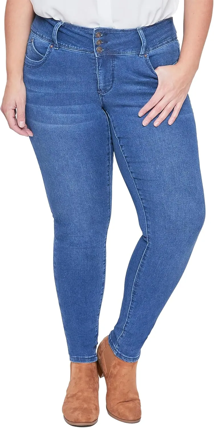 Royalty For Me Womens Women's Plus Size Sustainable Wannabettabutt Jeans