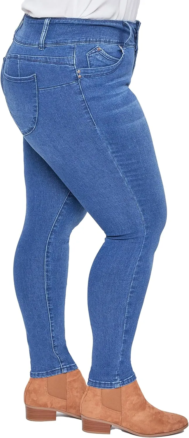 Royalty For Me Womens Women's Plus Size Sustainable Wannabettabutt Jeans