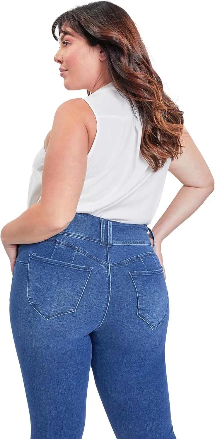 Royalty For Me Womens Women's Plus Size Sustainable Wannabettabutt Jeans
