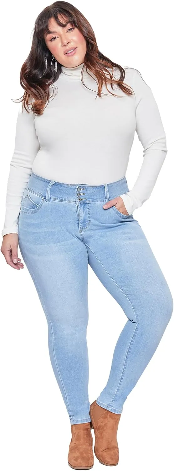Royalty For Me Womens Women's Plus Size Sustainable Wannabettabutt Jeans