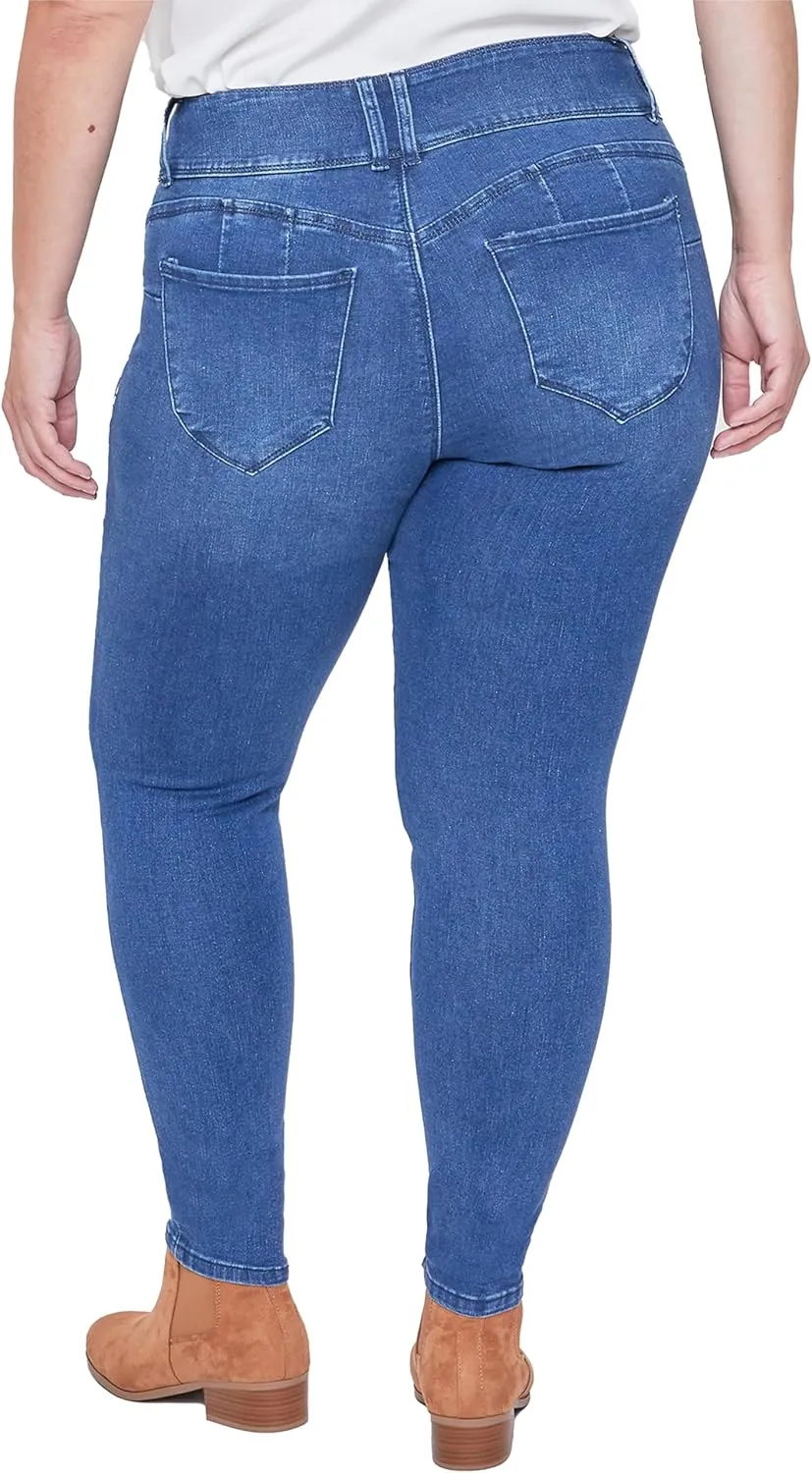Royalty For Me Womens Women's Plus Size Sustainable Wannabettabutt Jeans