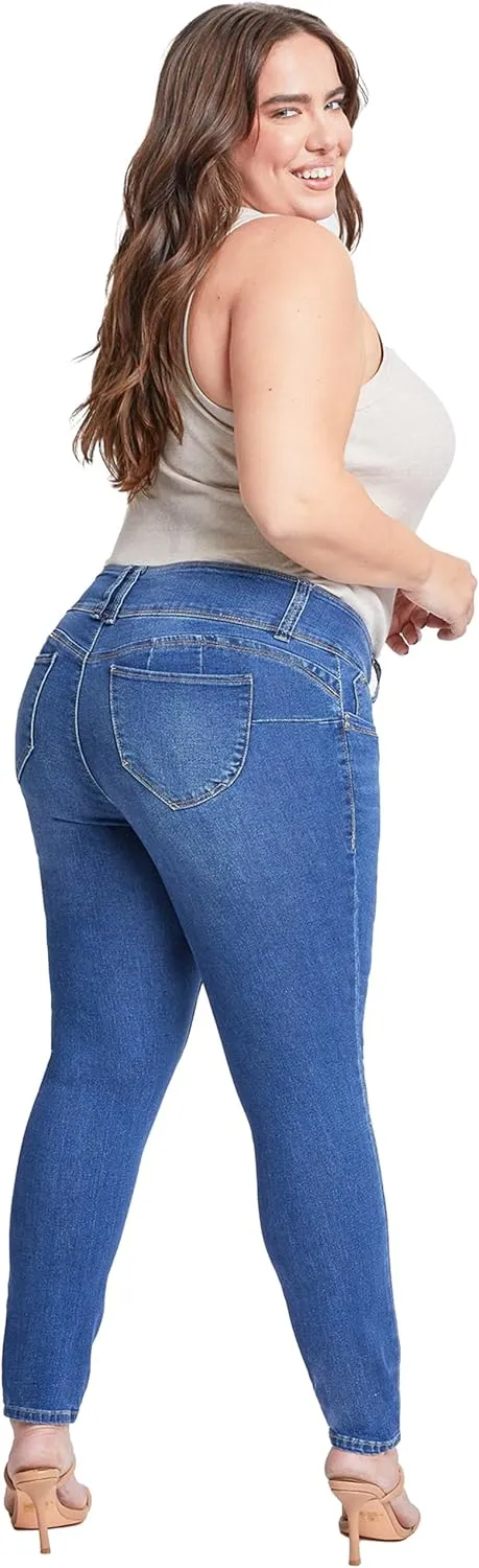 Royalty For Me Womens Women's Plus Size Sustainable Wannabettabutt Skinny Jeans