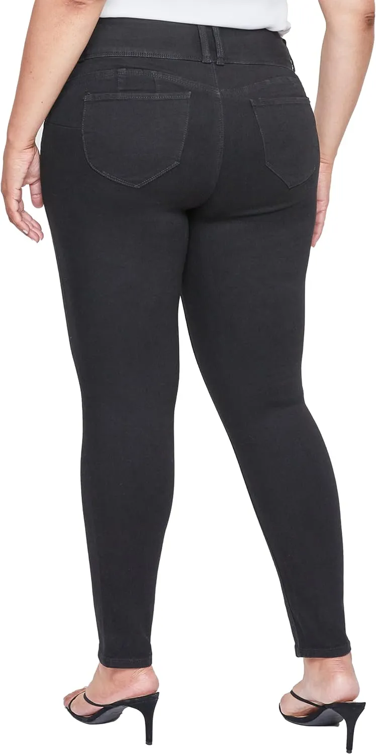 Royalty For Me Womens Women's Plus Size Sustainable Wannabettabutt Skinny Jeans