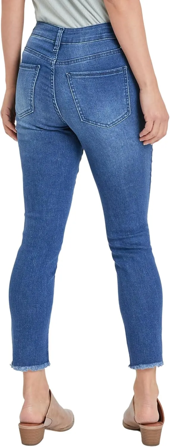 Royalty For Me Womens Women's Skinny Jean with Side Seam Insert Sustainable