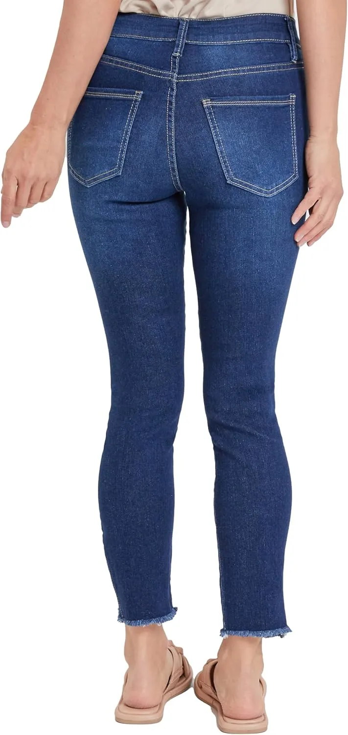 Royalty For Me Womens Women's Skinny Jean with Side Seam Insert Sustainable