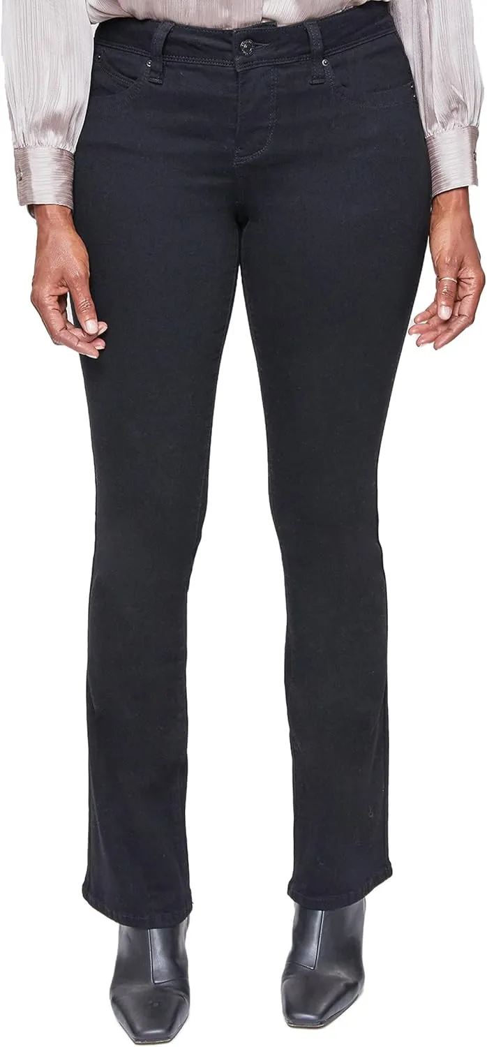 Royalty For Me Womens Womens Wannabettabutt Slim Boot Cut Lycra Sustainable Jean