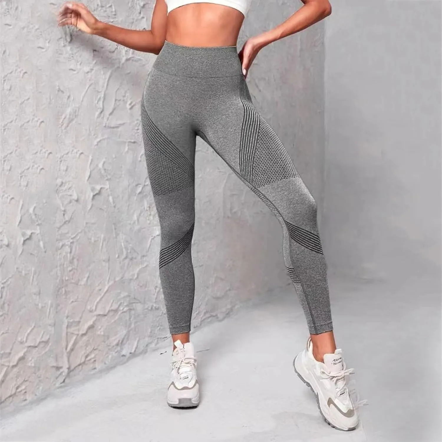 Scrunch Butt Lifting Leggings for Women - Smile Contour High Waisted Tights Tummy Control Gym Fitness Yoga Pants