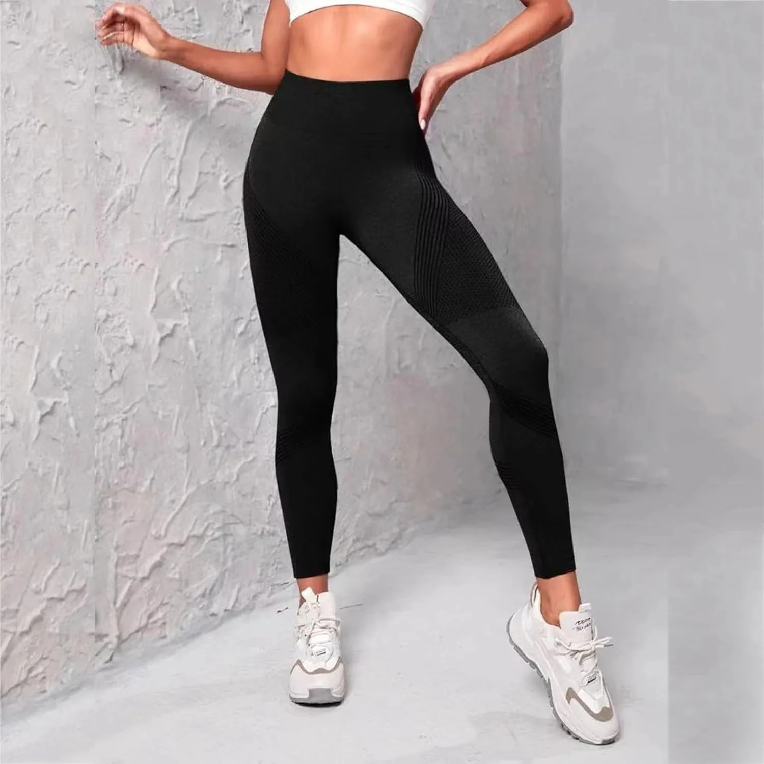 Scrunch Butt Lifting Leggings for Women - Smile Contour High Waisted Tights Tummy Control Gym Fitness Yoga Pants