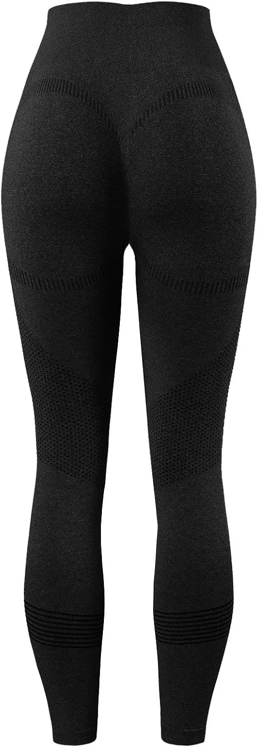 Scrunch Butt Lifting Leggings for Women - Smile Contour High Waisted Tights Tummy Control Gym Fitness Yoga Pants