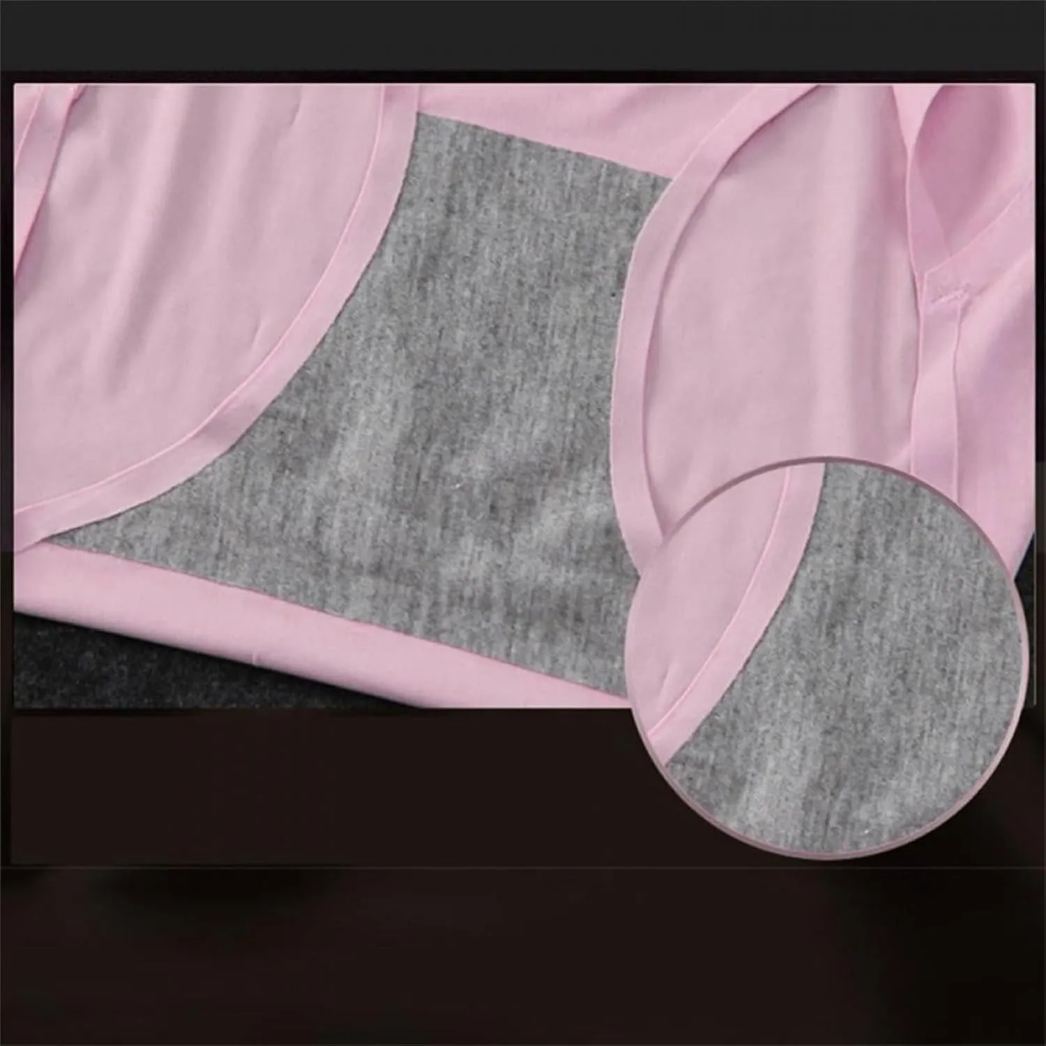 Seamless Underwear for Women No Show Mid Waisted Breathable Ladies Briefs Comfortable Undies Hipster Panties 3-Pack