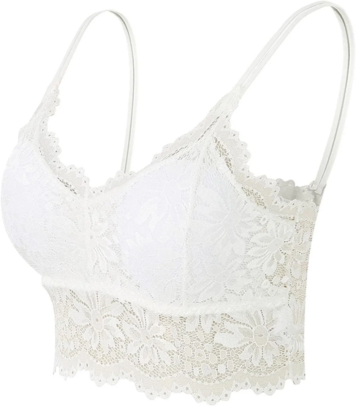 Sexy Bras for Women V Neck Lace Thin Seamless Push Up Lingerie Bras Breathable No Underwire Plus Size Comfy Bralettes