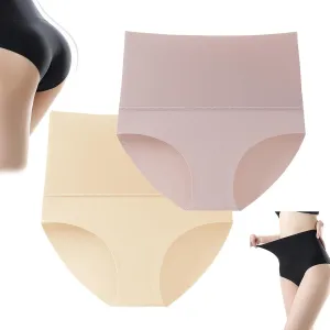 Shecurves 3-Pack High Waisted Tummy Control Briefs, Shapewear High Waisted No Show Briefs, Seamless Breathable Briefs
