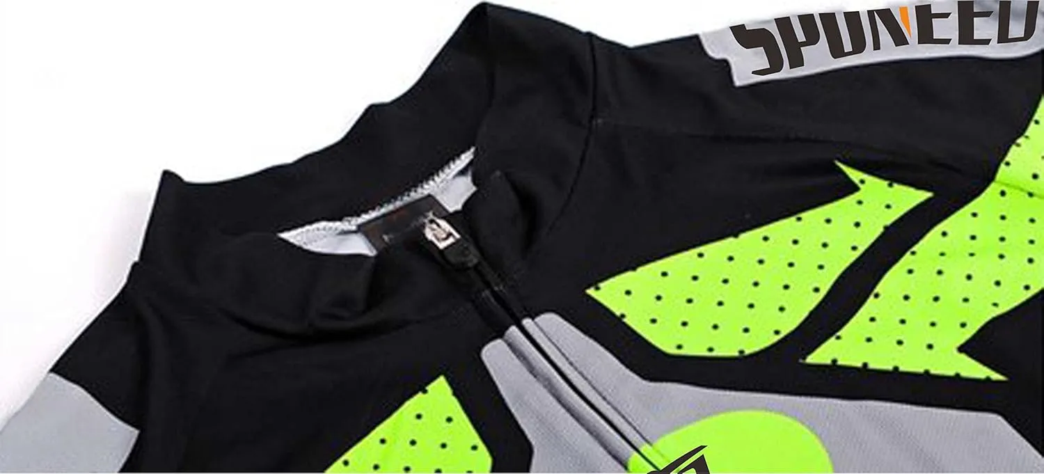 sponeed Men's Bicycle Clothing Long Sleeve for Road Bike Mountain Biking Pants Jersey