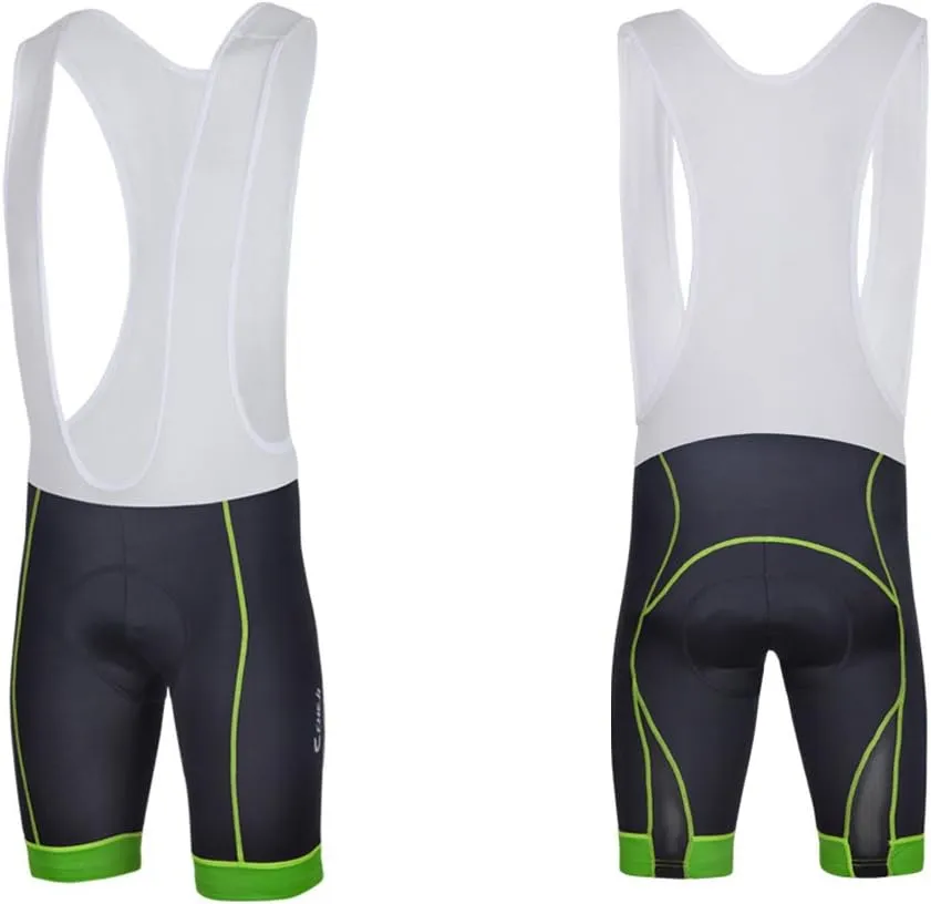 sponeed Men's Bicycle Jersey and Bib Set Short Pants