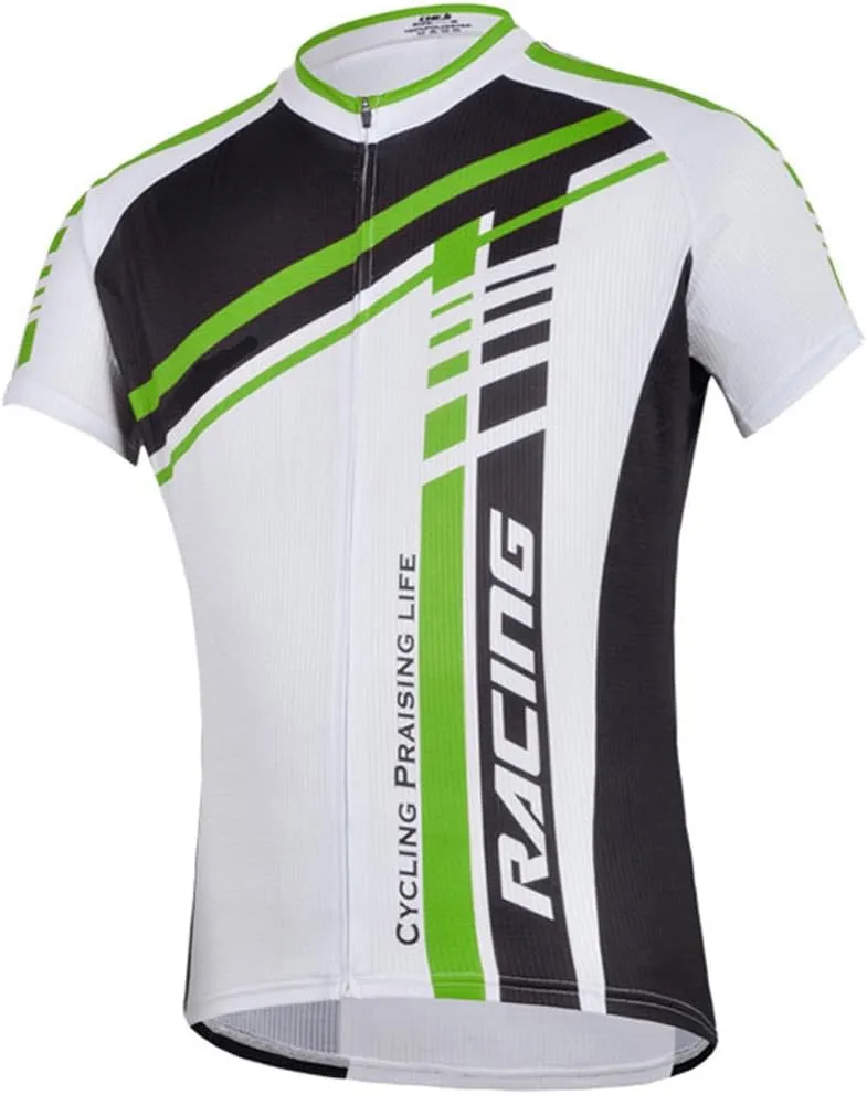 sponeed Men's Bicycle Jersey and Bib Set Short Pants