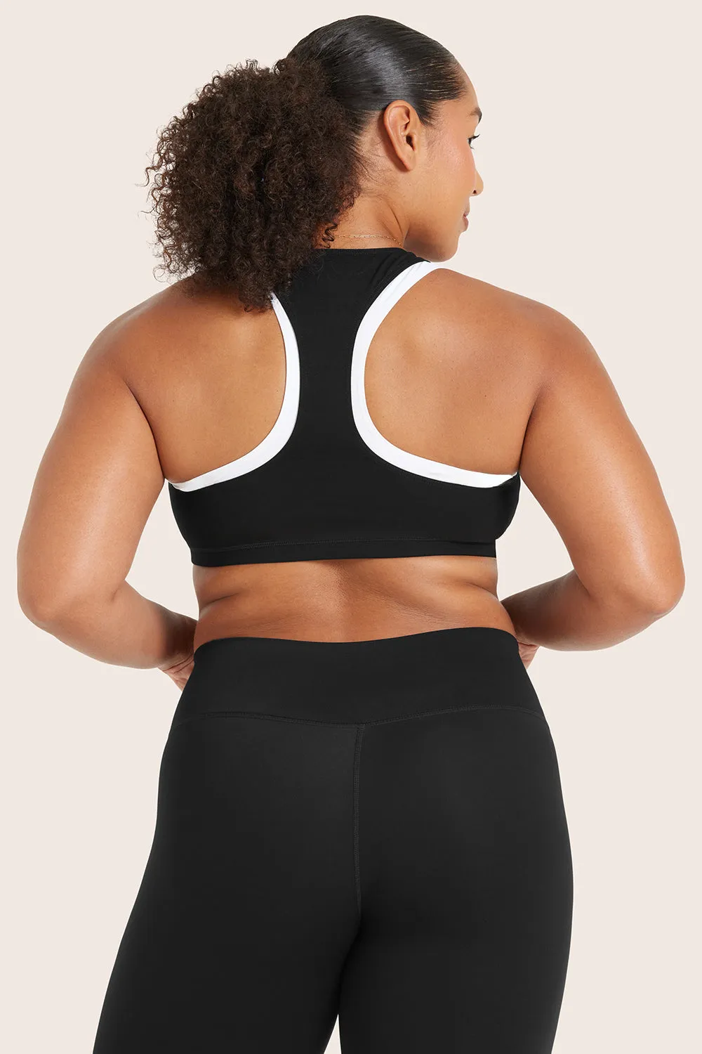 SPORTBODY® GYM BRA - ONYX