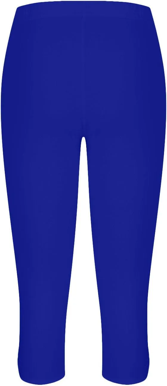 TARIENDY Capri Leggings for Women Trendy 2025 Summer Stretch Capri Pants Plus Size Capris High Waisted Comfy Yoga Pants