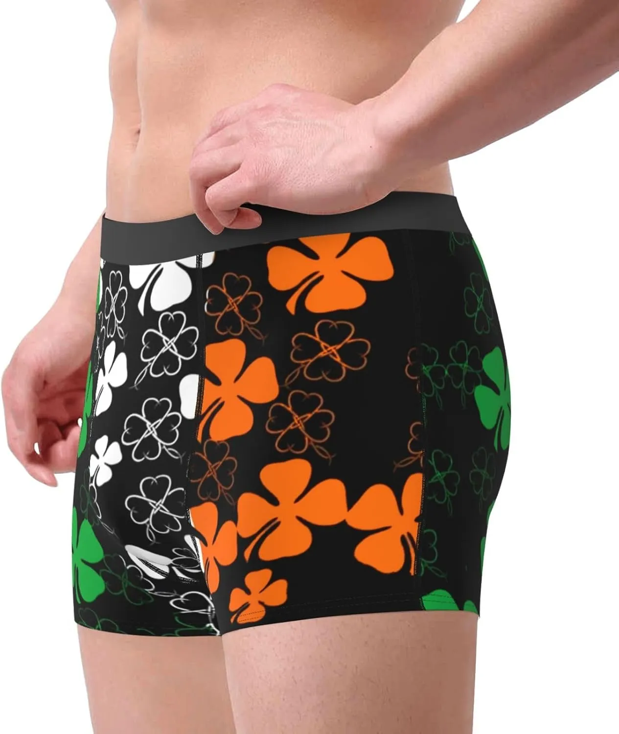 Texas Flag Men'S Mesh Boxer Briefs Breathable Sports Underwear