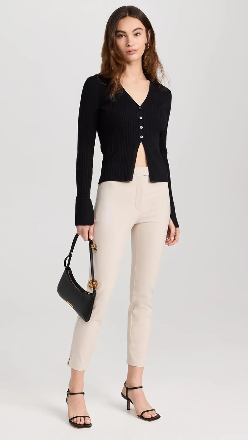 Theory Women's High Waisted Taper Pants