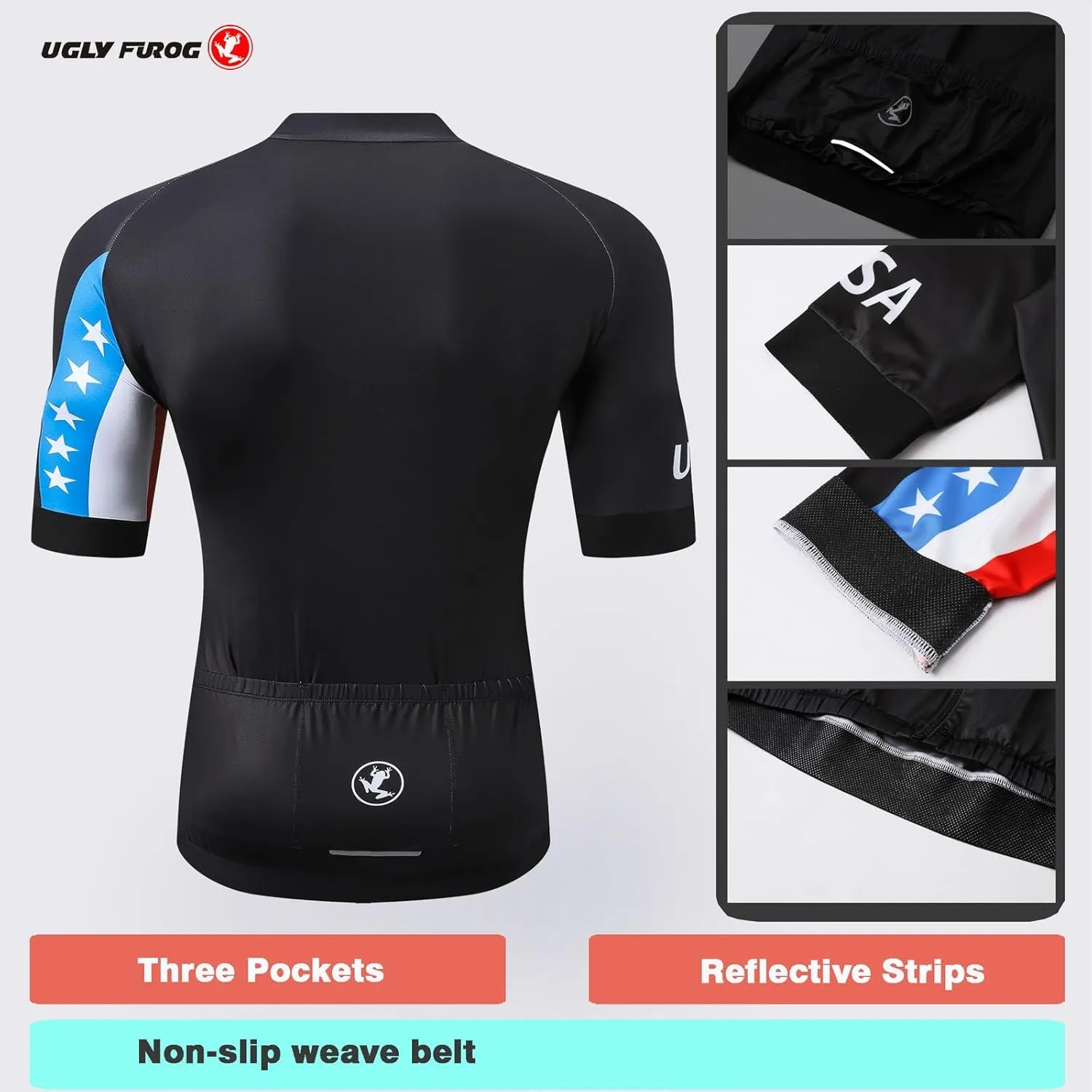 UGLY FROG Newest Men's Cycling Jerseys MTB Shirts Mountain Bike Clothing