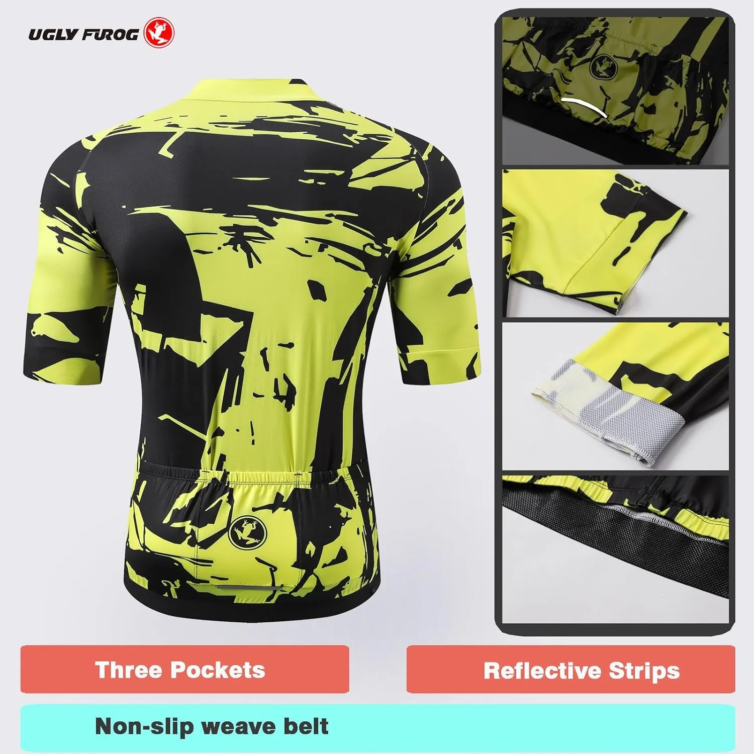 UGLY FROG Newest Men's Cycling Jerseys MTB Shirts Mountain Bike Clothing