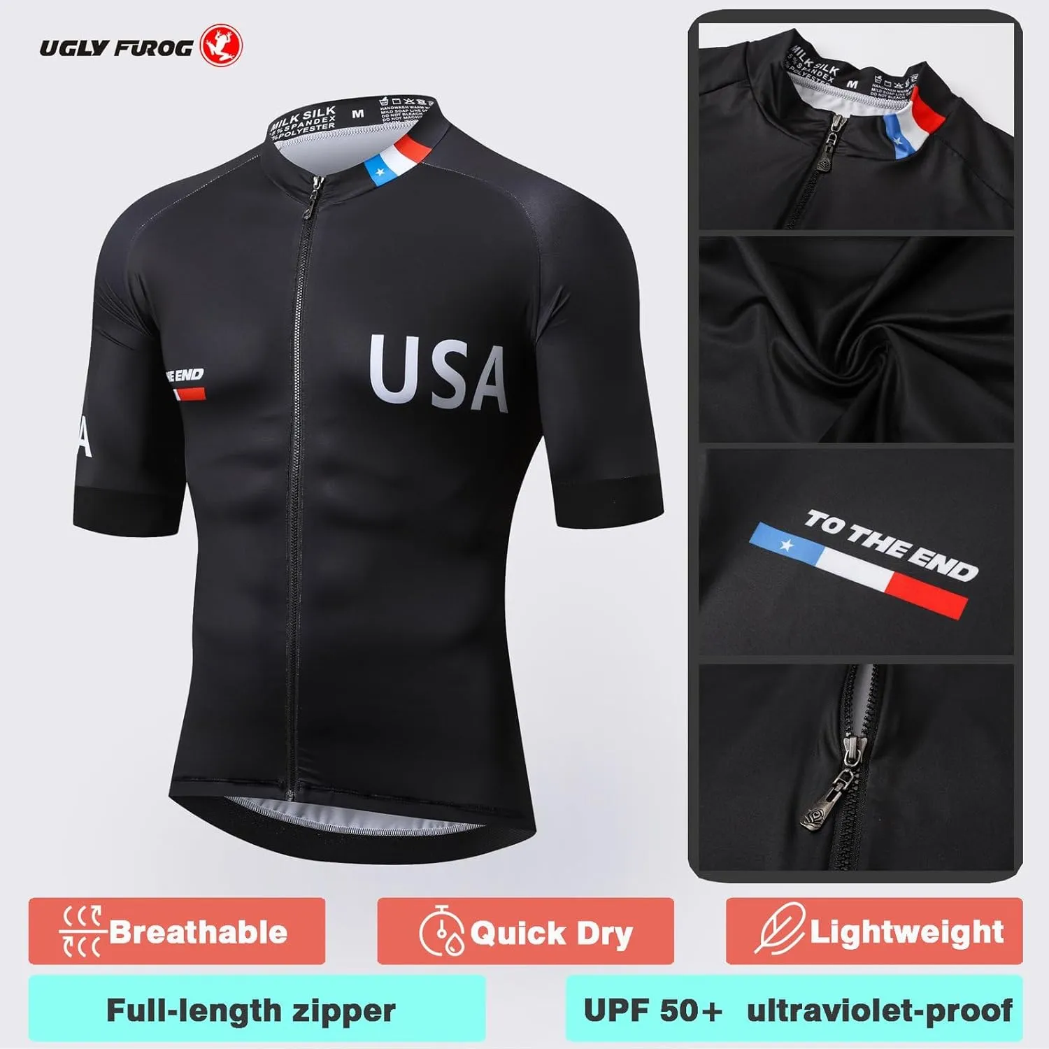 UGLY FROG Newest Men's Cycling Jerseys MTB Shirts Mountain Bike Clothing