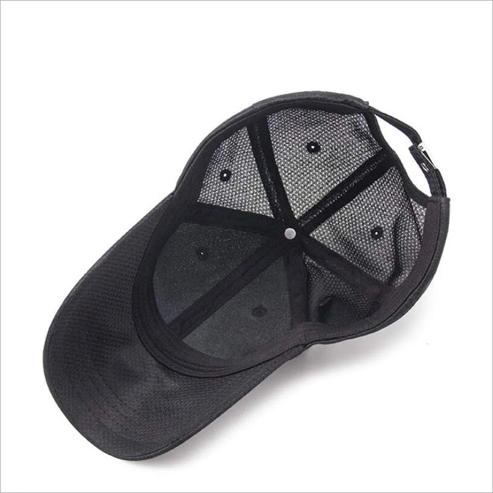 Unisex Breathable Quick Dry Mesh Baseball Cap Sun Sports Hat