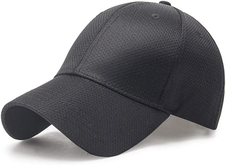 Unisex Breathable Quick Dry Mesh Baseball Cap Sun Sports Hat