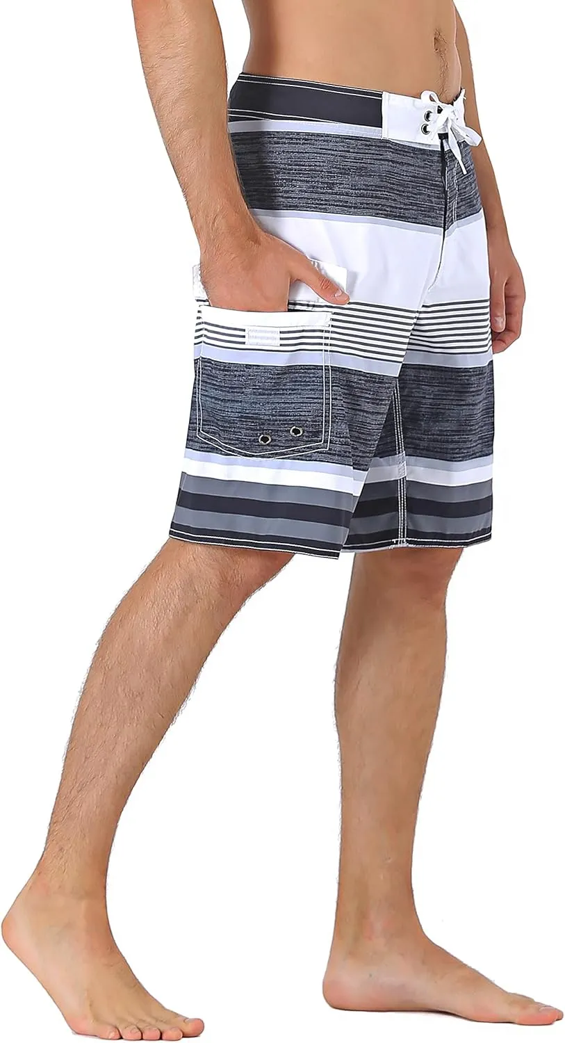unitop Men's Board Shorts Summer Holiday Surf Trunks Quick Dry