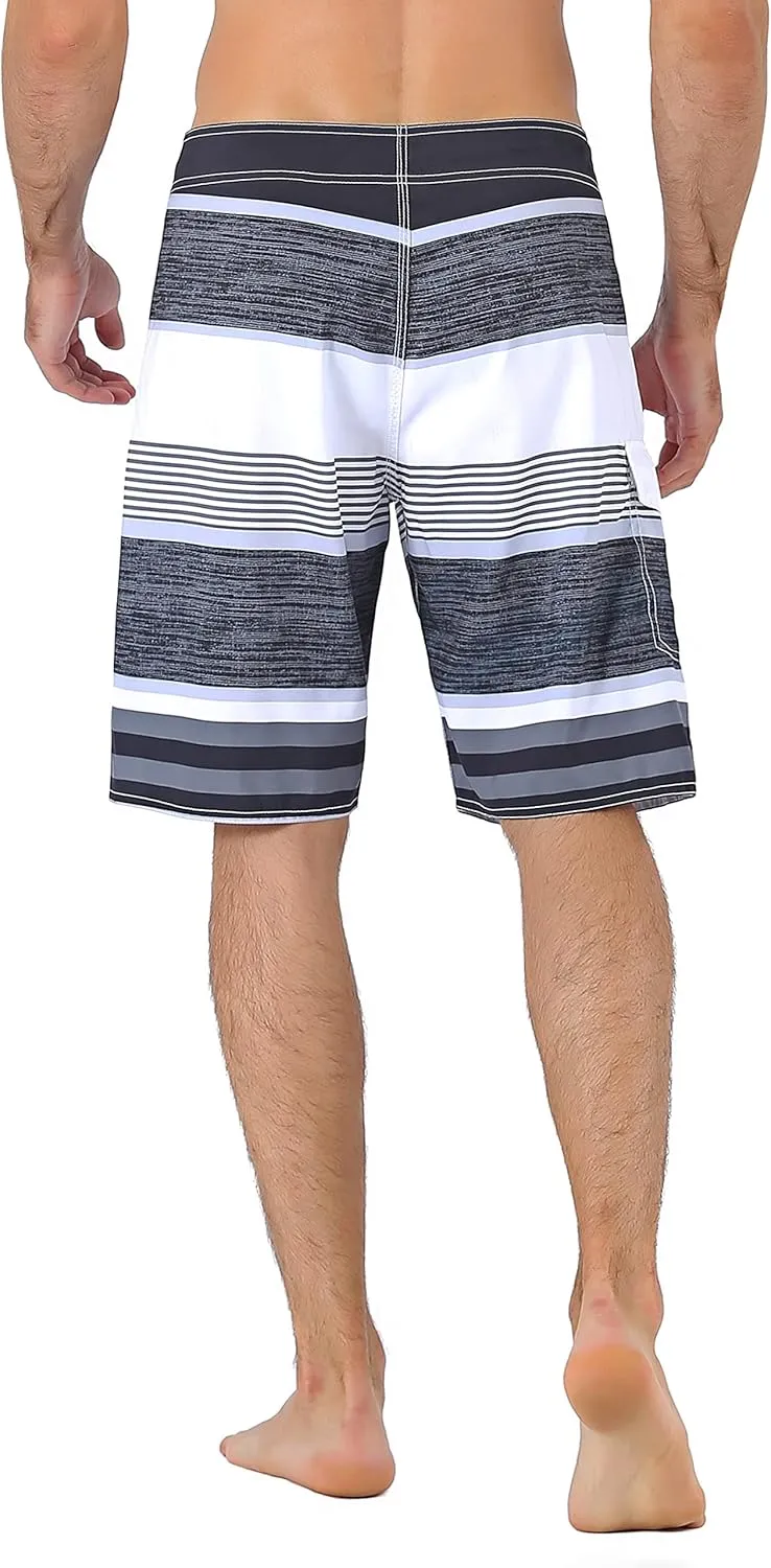 unitop Men's Board Shorts Summer Holiday Surf Trunks Quick Dry