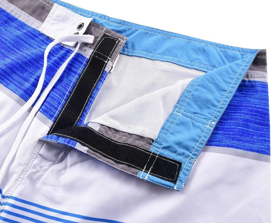 unitop Men's Board Shorts Summer Holiday Surf Trunks Quick Dry
