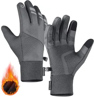 Winter Gloves Thermal Gloves Men Women - Waterproof & Windproof Touch Screen Warm for Cold Weather Cycling, Biking, Driving, Hiking, Running