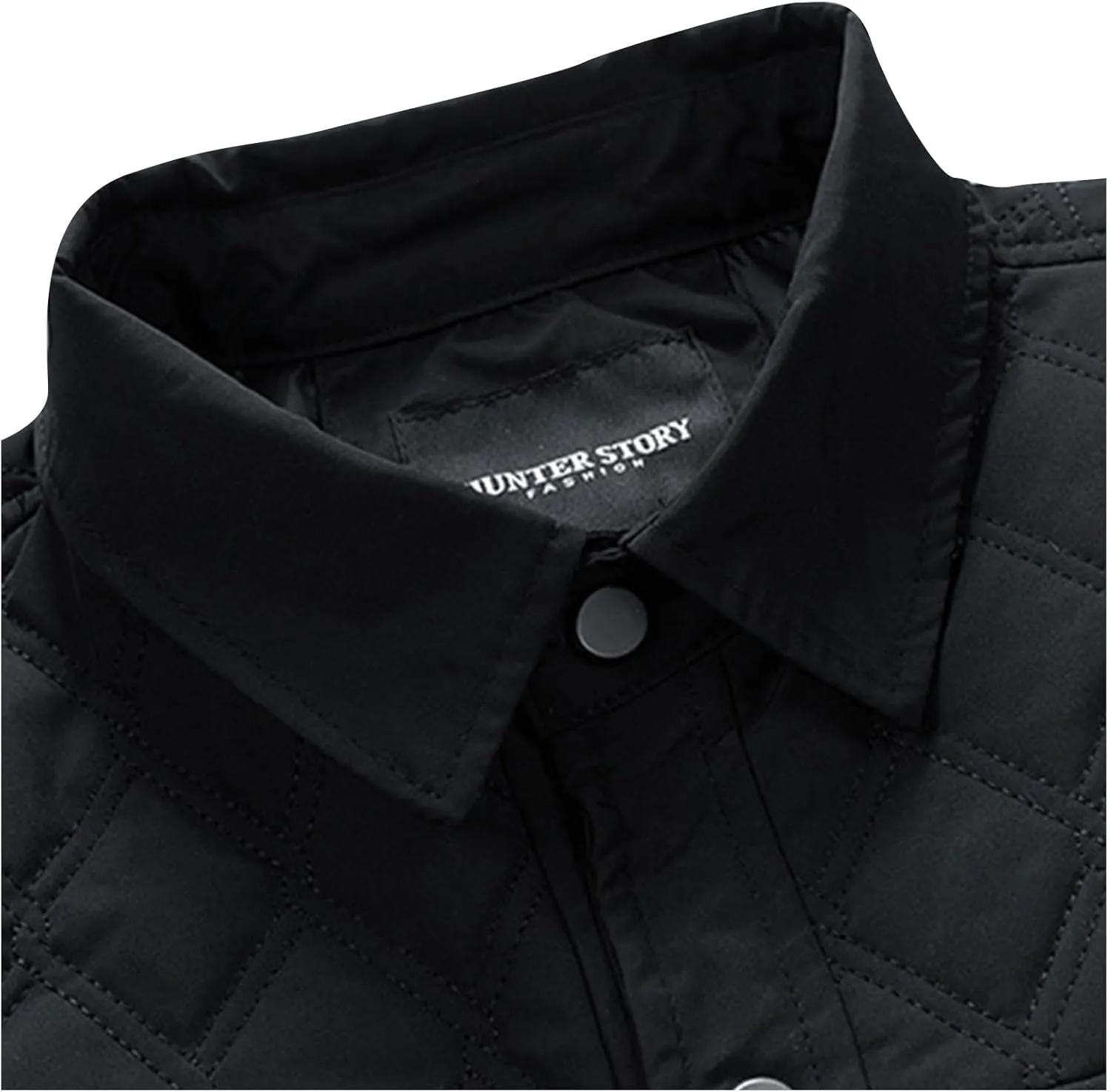 Winter Jackets for Men Puffer Jackets Lightweight Quilted Jackets Slim Fit Casual Long Sleeve Insulation Warm Jackets