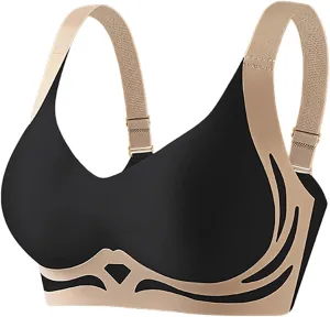 Wmstylist Powerful Push-Up Seamless Bra Wireless T Shirt Bras Smooth High Support Breathable Gym Comfort Bralettes