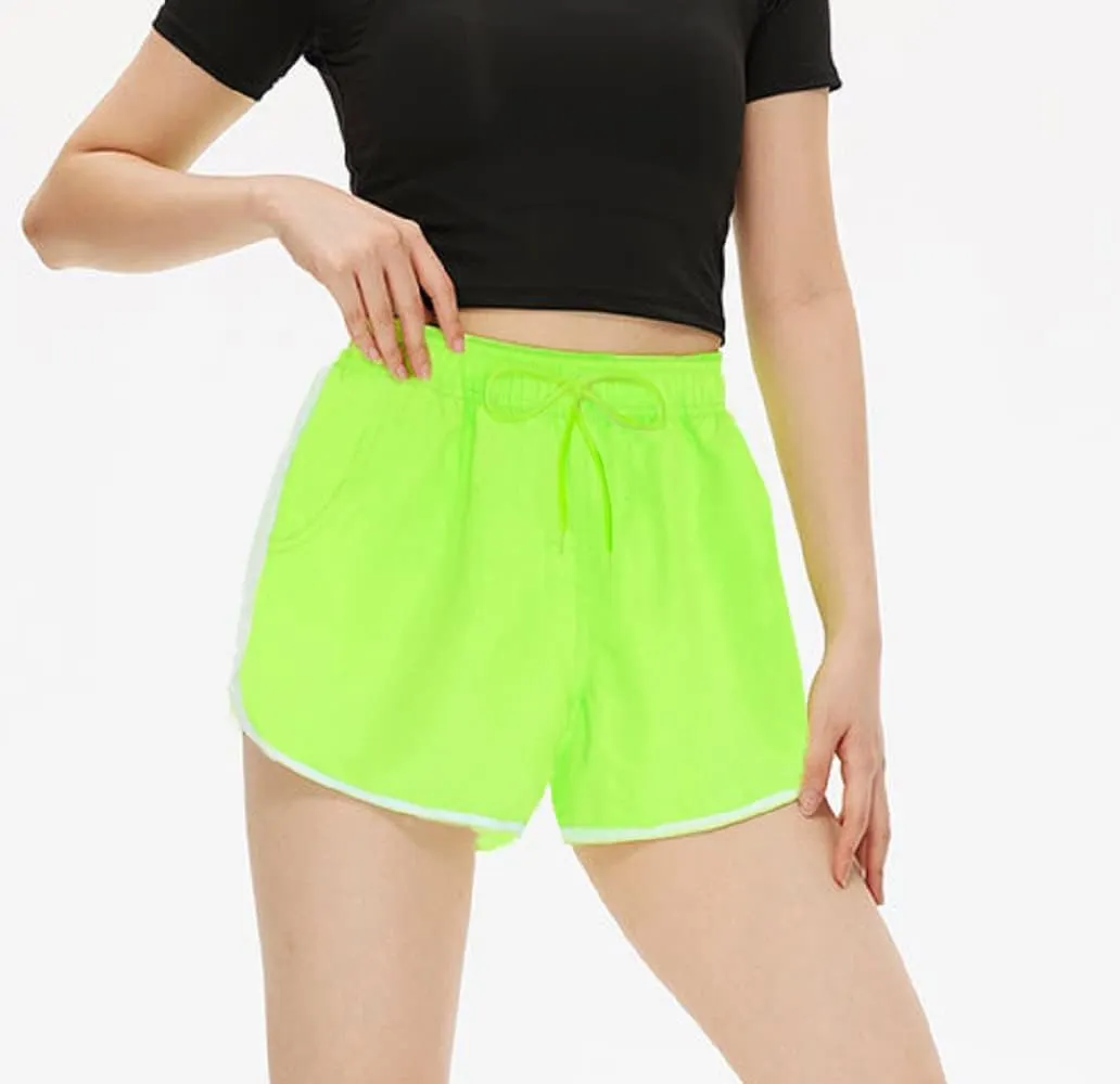 Women's Beach Shorts Quick Dry with Pockets- Summer Swimmwear Shorts
