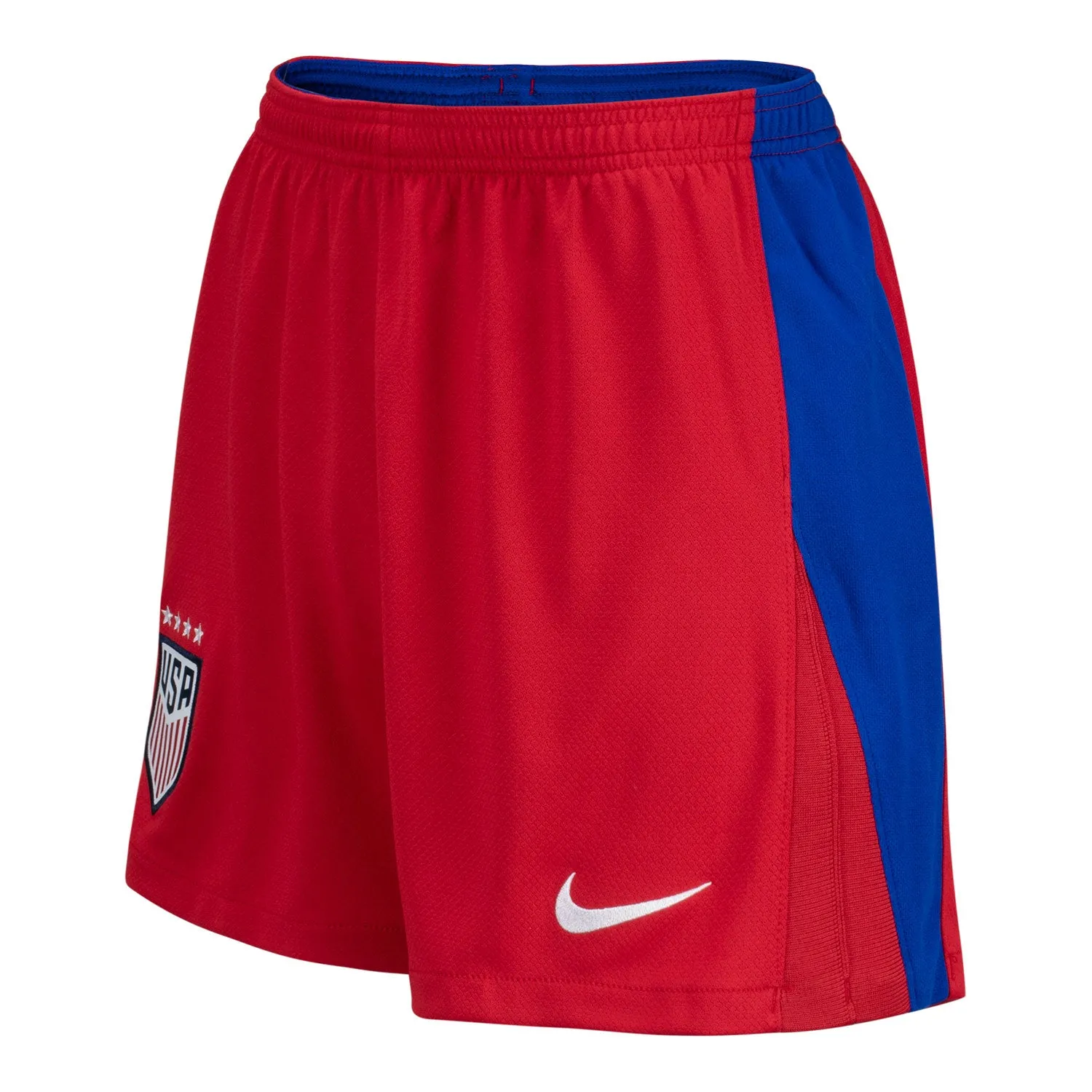 Women's Nike USWNT 2024 Stadium Away Red Shorts
