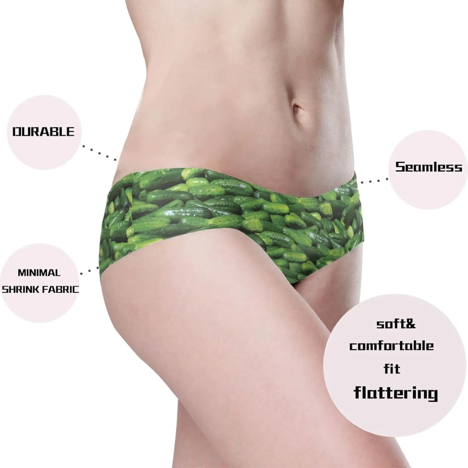 Womens Underwear Bikini Panties Breathable Hipster Briefs Panty