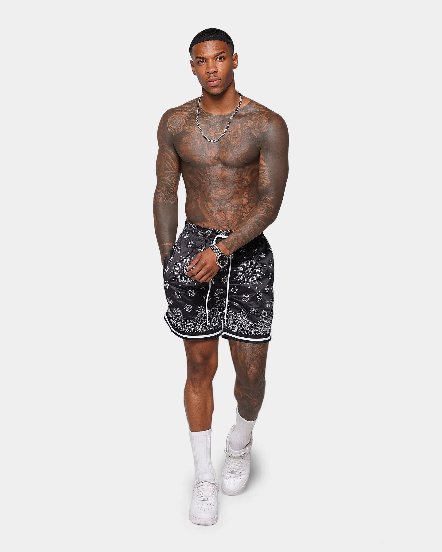 XXIII Mike Paisley Basketball Shorts Black/White