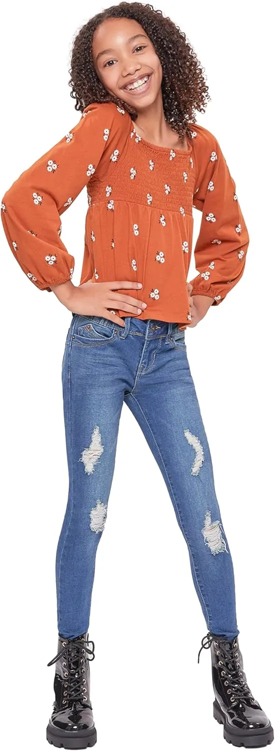 YMI Girls Sustainable Wannabettafit Skinny Jeans