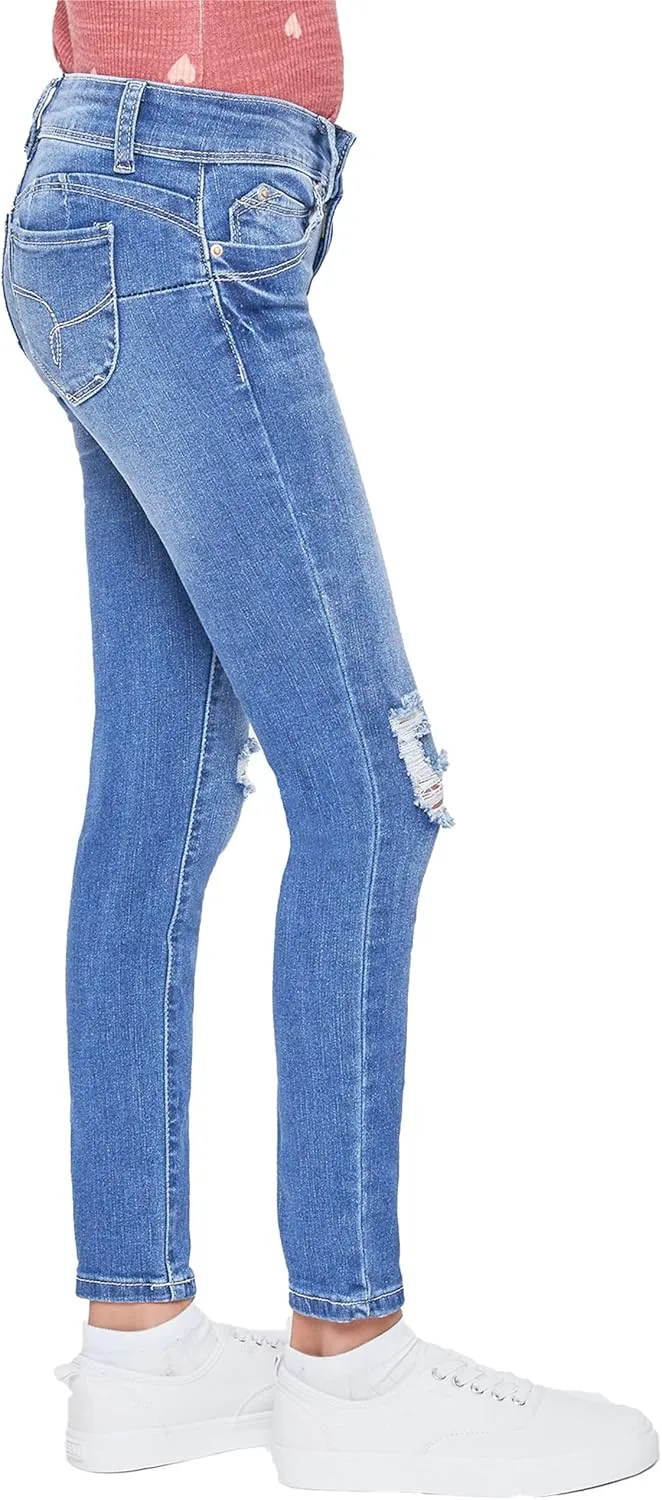 YMI Girls Sustainable Wannabettafit Skinny Jeans
