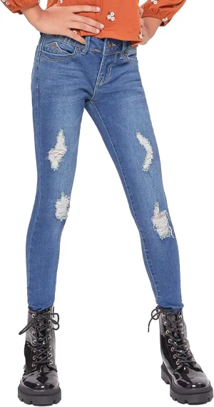 YMI Girls Sustainable Wannabettafit Skinny Jeans