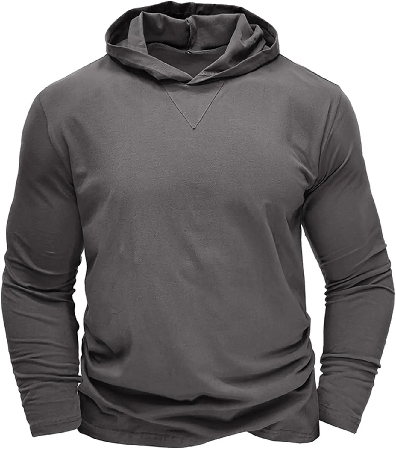ZYXTIM Mens Fashion Athletic Hoodies Sport Sweatshirt Quick Dry Long Sleeve Rash Guard Fishing Outdoor Running Sun UV Shirts
