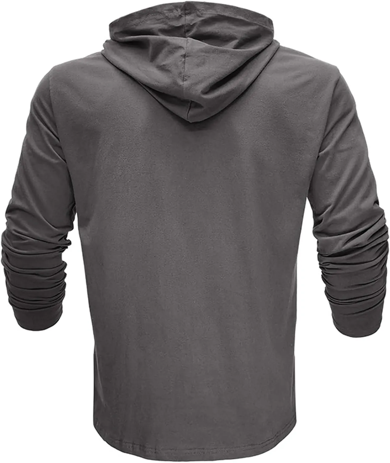 ZYXTIM Mens Fashion Athletic Hoodies Sport Sweatshirt Quick Dry Long Sleeve Rash Guard Fishing Outdoor Running Sun UV Shirts